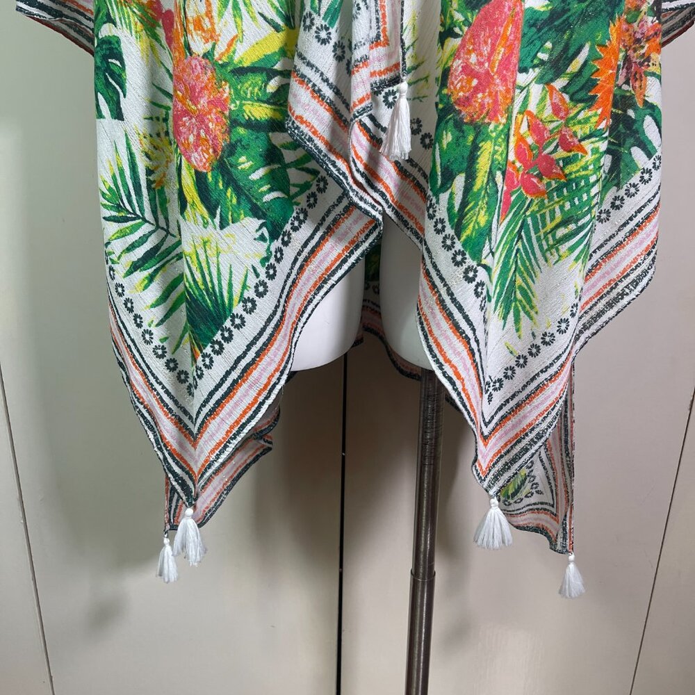 NWT Vince Comuto Tropical Print Duster/Cover Up - Picture 12 of 12